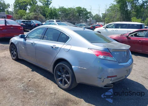 2012 Acura Tl 3.5 из США, поврежденный, VIN 19UUA8F56CA002416